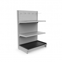 Winkelstelling met waterbak 100 x 57